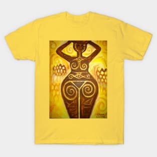 Gumelnita culture fertility goddess T-Shirt